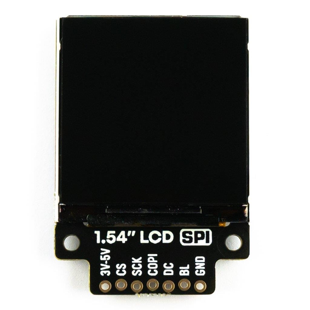 1.54" SPI Colour Square LCD (240x240) Breakout by Pimoroni - The Pi Hut