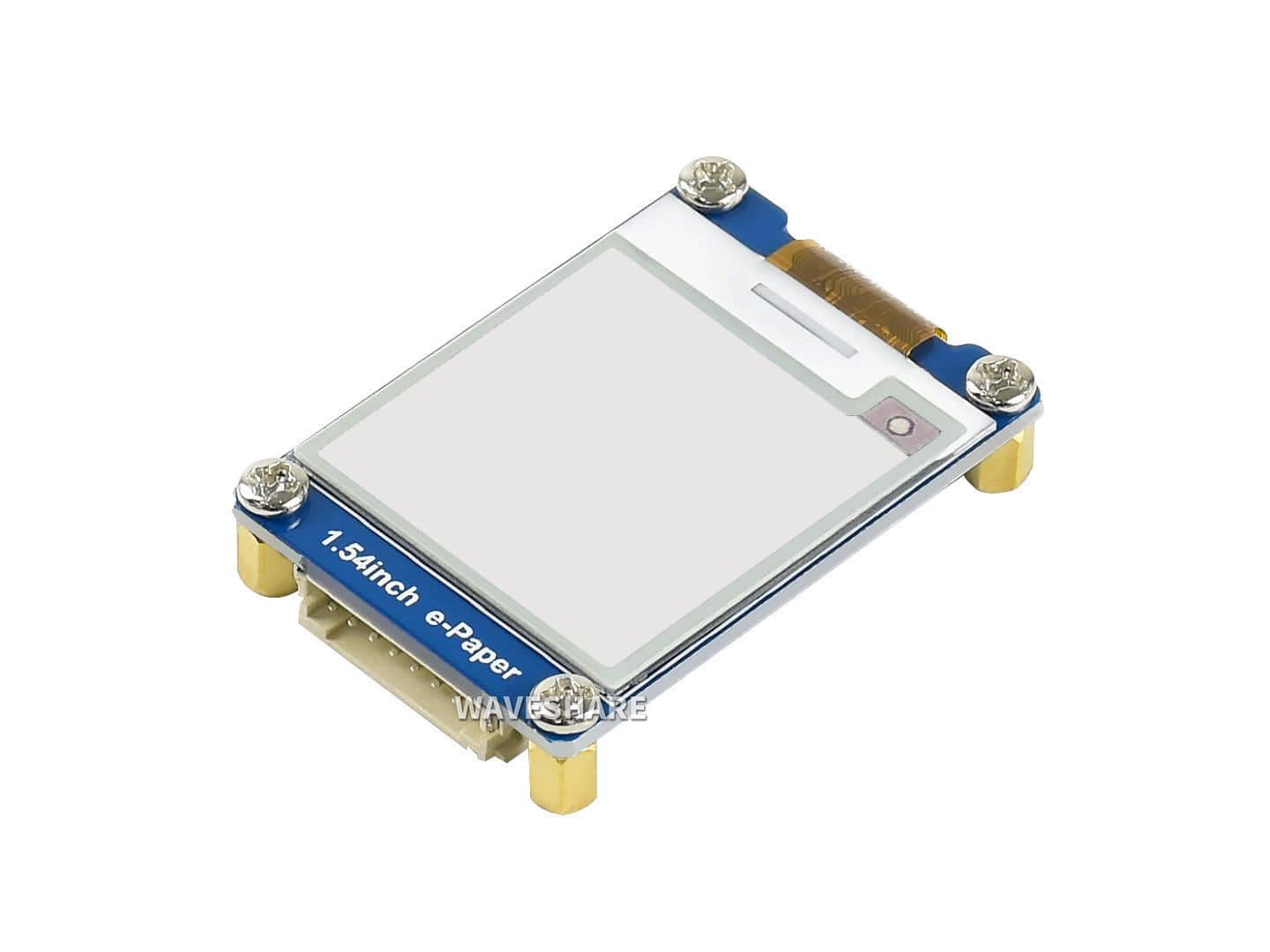 1.54" three-colour E-Ink display module (200x200) by Waveshare - The Pi Hut