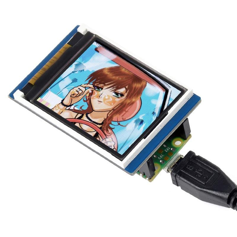 1.8" LCD Display for Raspberry Pi Pico by Waveshare - The Pi Hut