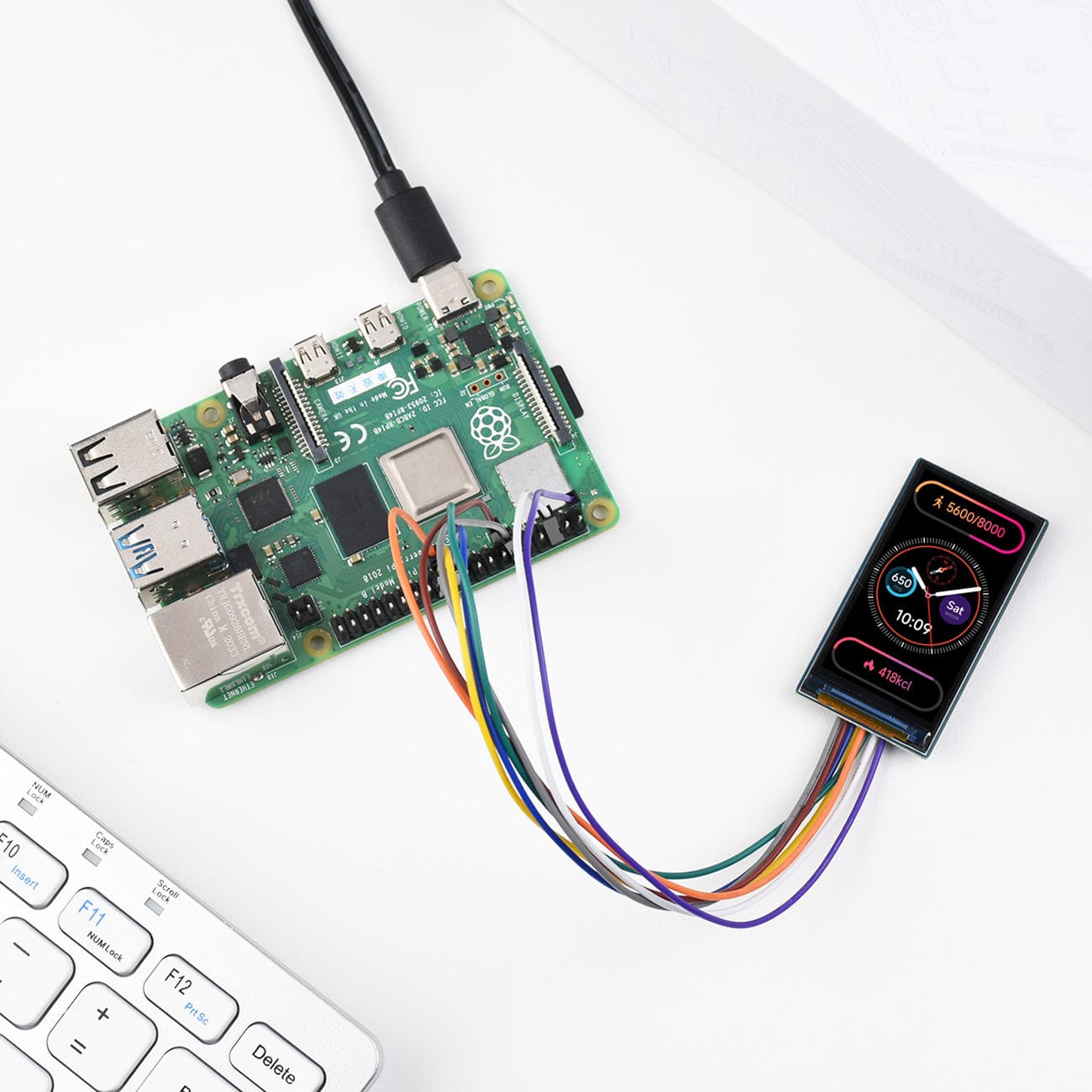 1.9" IPS LCD Display Module (170x320, SPI) by Waveshare - The Pi Hut