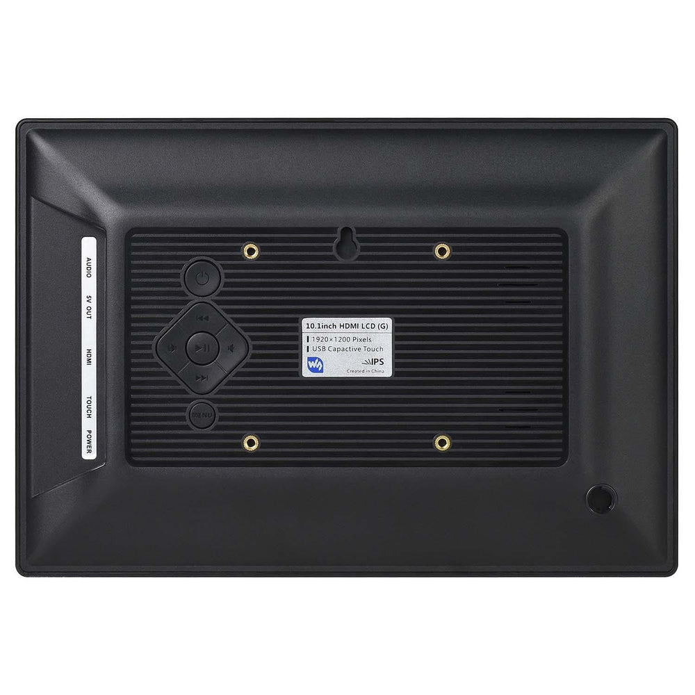 10.1" HD IPS Capacitive Touch Screen in Case (1920x1200) by Waveshare - The Pi Hut