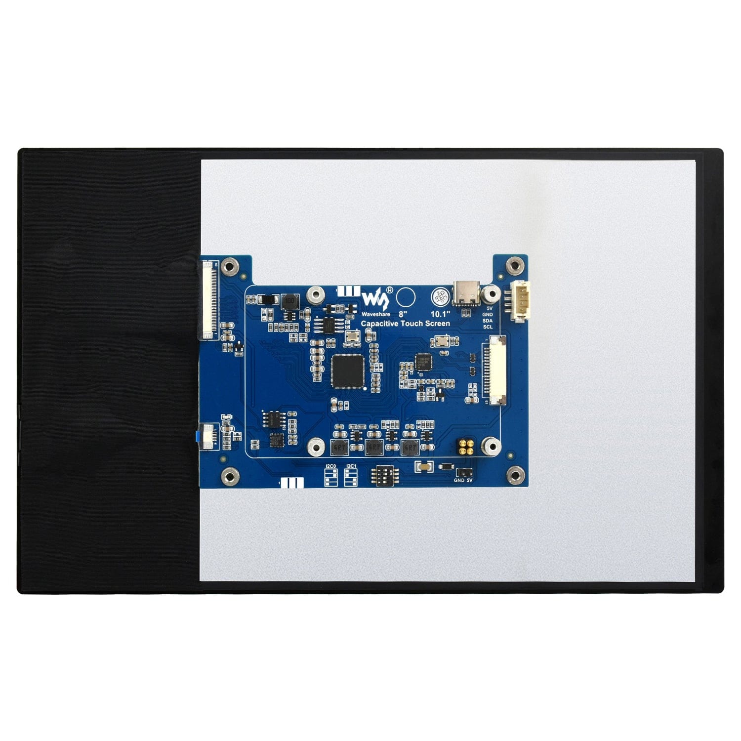 10.1" IPS DSI Capacitive Touch Display for Raspberry Pi (1280×800) by Waveshare - The Pi Hut