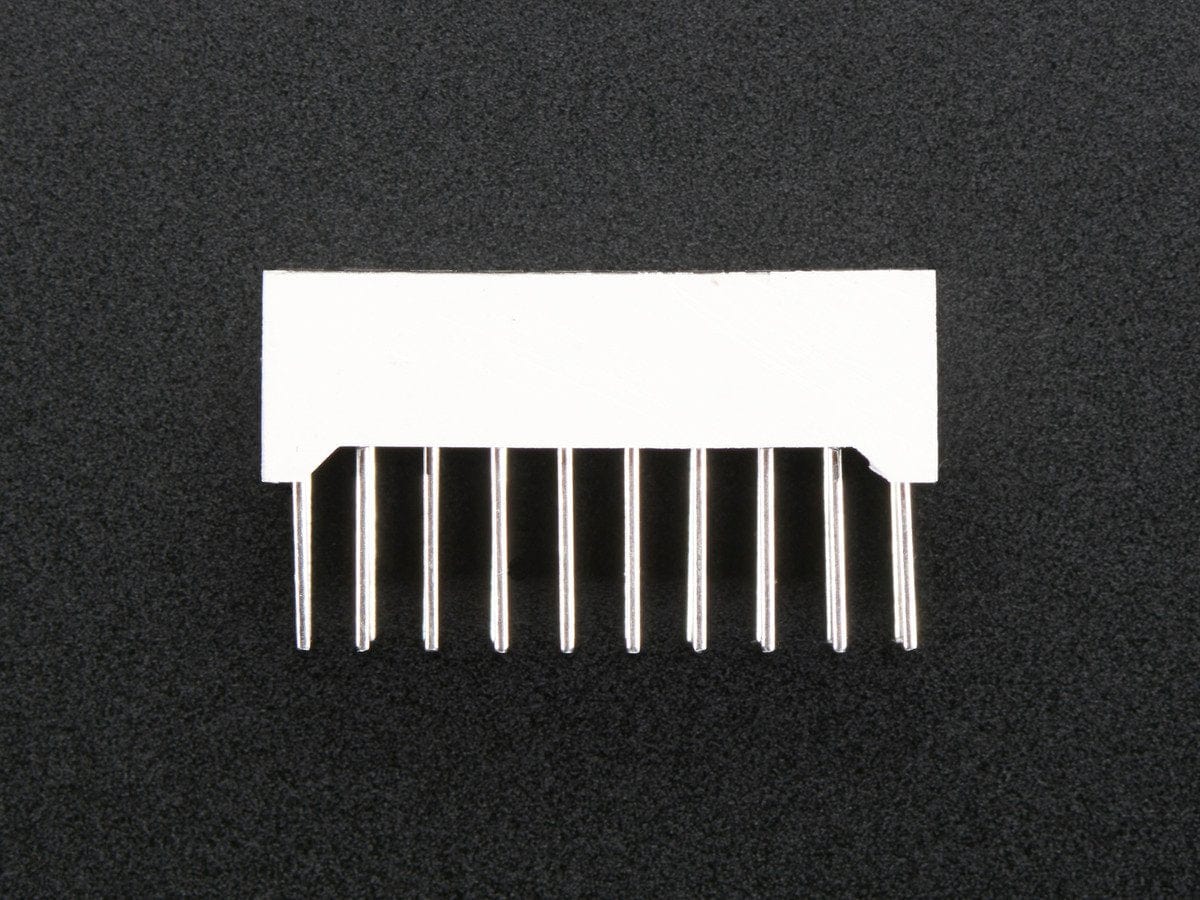 10 Segment Light Bar Graph LED Display - Pure Green (KWL-R1025PGB) by The Pi Hut - The Pi Hut