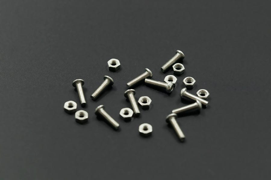 10 Sets M3x12 Screw Low Profile Hex Head Cap Screw by DFRobot - The Pi Hut