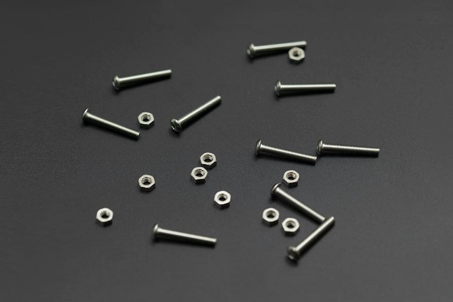 10 Sets M3x20 Screw Low Profile Hex Head Cap Screw by DFRobot - The Pi Hut