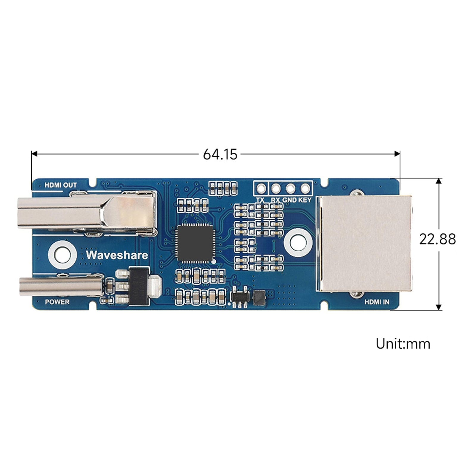 1080p HDMI Signal Extender by Waveshare - The Pi Hut