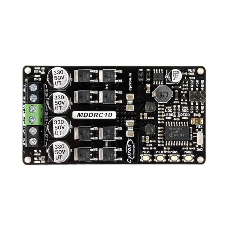 10A 2-Channel 7-30V DC Motor Driver for RC by Cytron - The Pi Hut