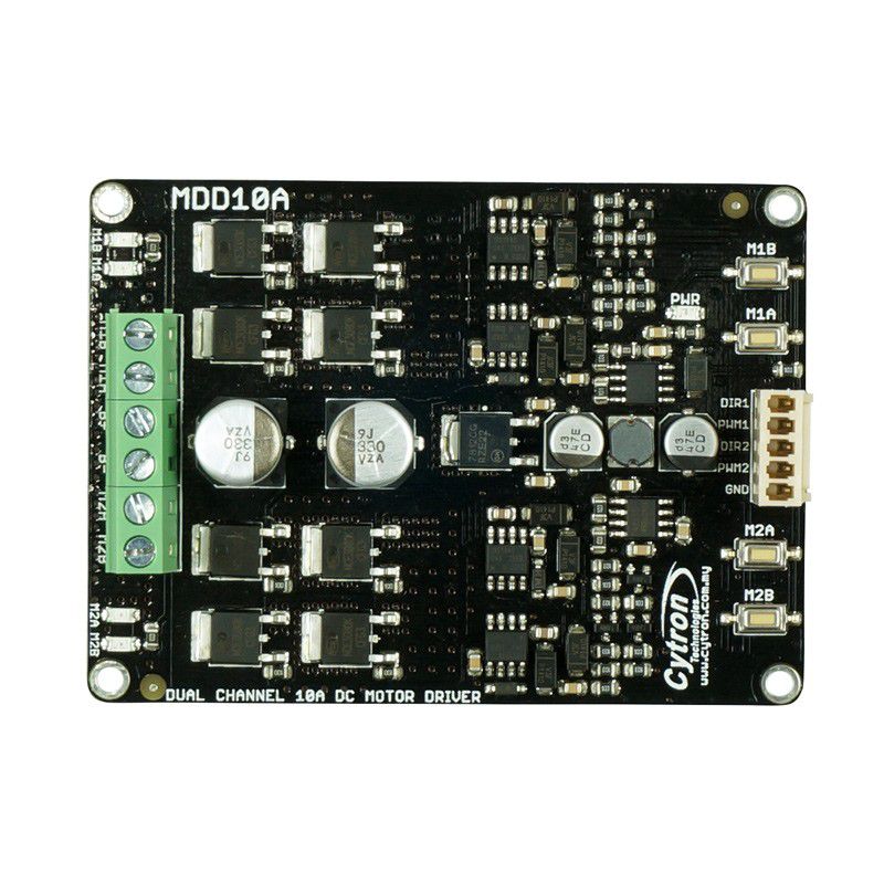 10A 5V-30V 2-Channel DC Motor Driver - The Pi Hut