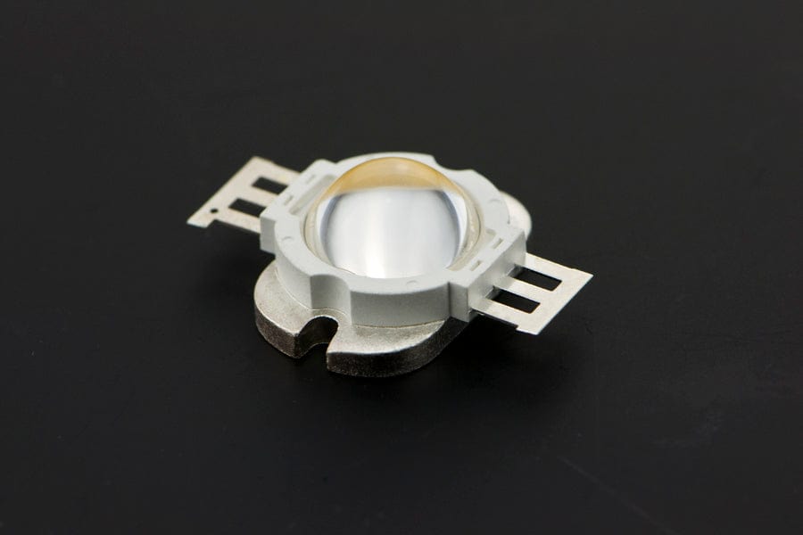 10W Super Bright LED - Warm White with 60 Degrees Lens by The Pi Hut - The Pi Hut