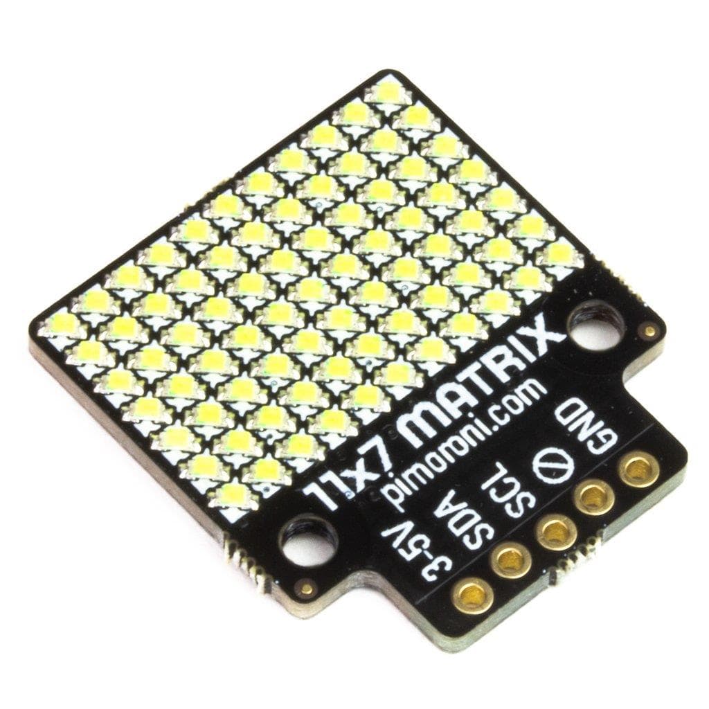 11x7 LED Matrix Breakout by Pimoroni - The Pi Hut