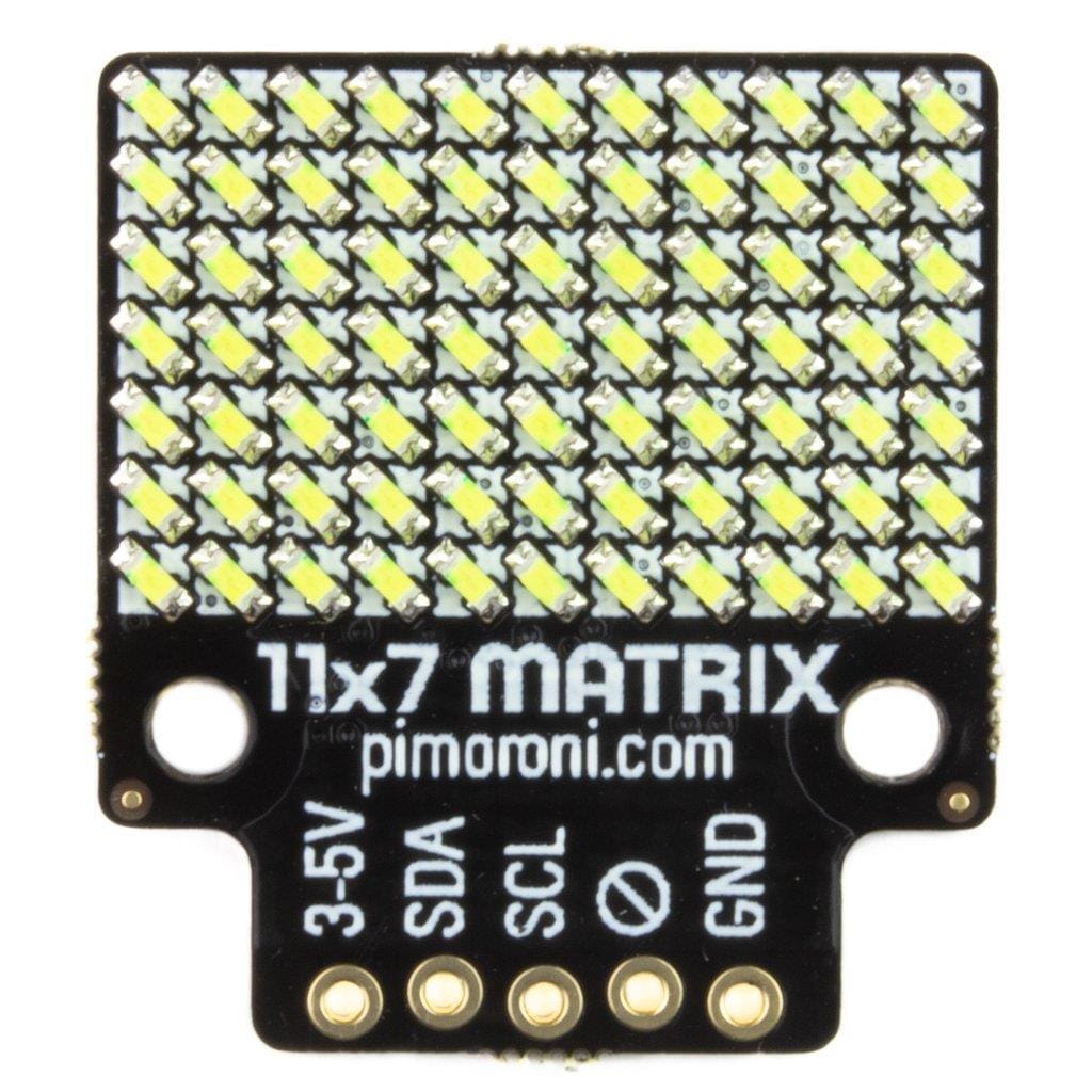 11x7 LED Matrix Breakout by Pimoroni - The Pi Hut