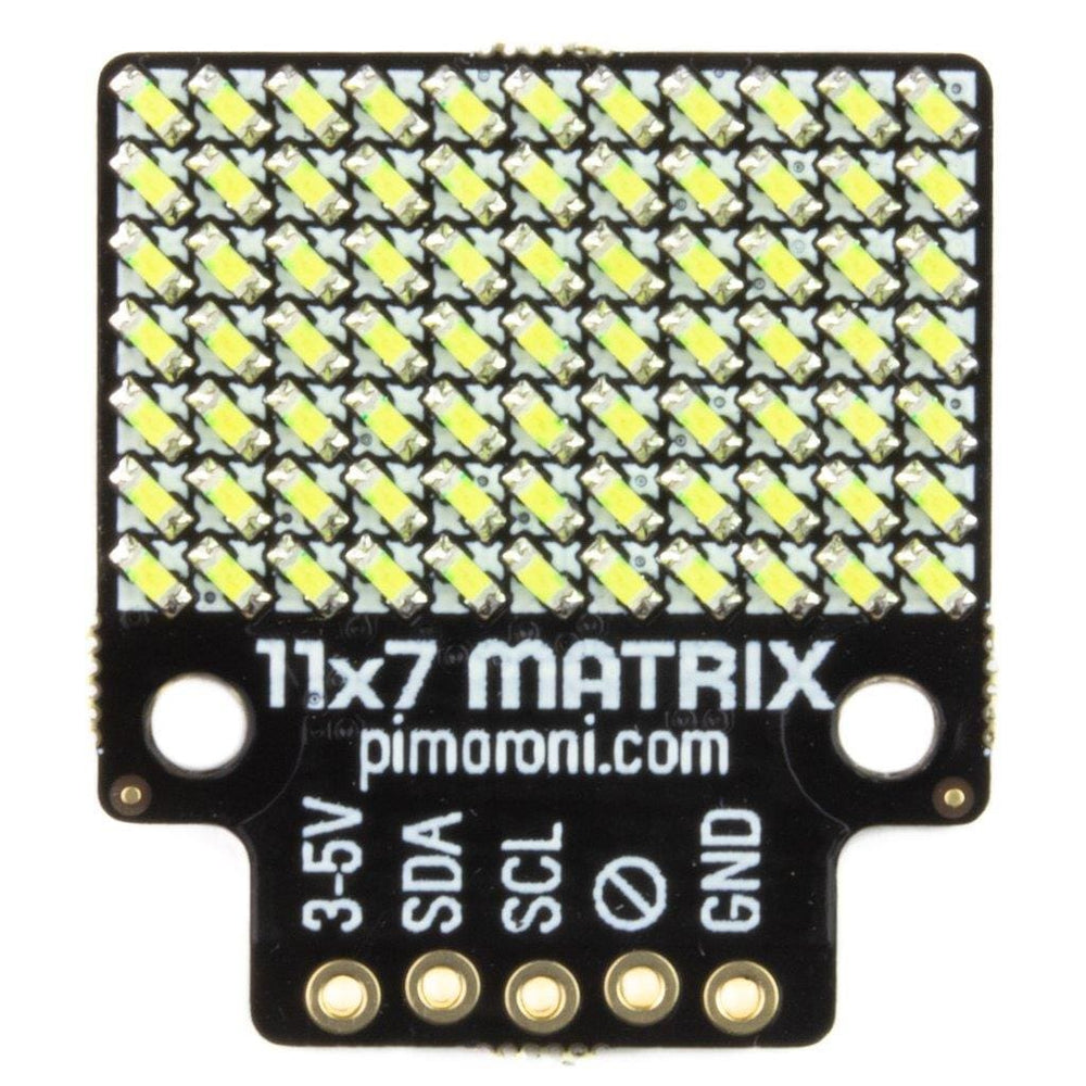 11x7 LED Matrix Breakout by Pimoroni - The Pi Hut