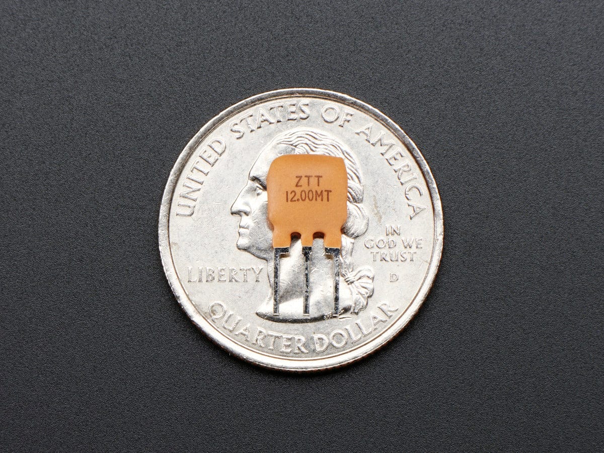 12 MHz Ceramic Resonator / Oscillator by The Pi Hut - The Pi Hut