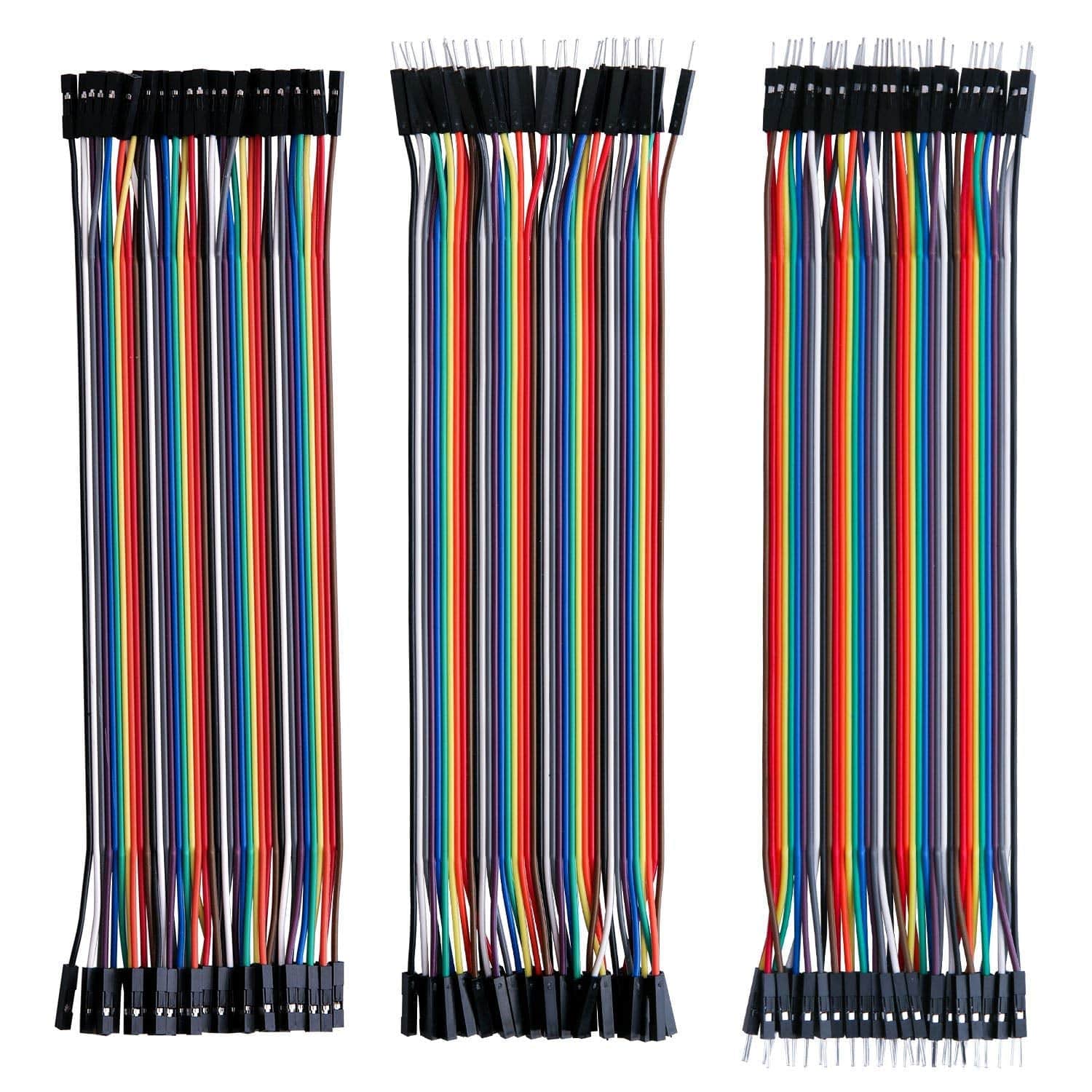 120-Piece Ultimate Jumper Bumper Pack (Dupont Wire) by The Pi Hut - The Pi Hut