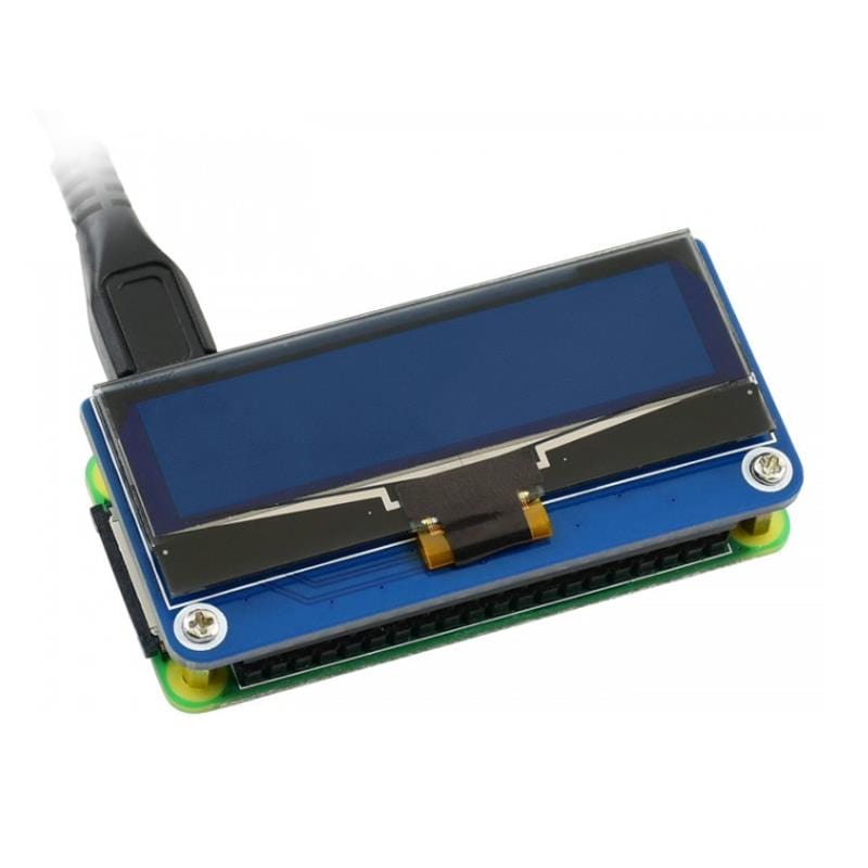 128×32 2.23inch OLED display HAT for Raspberry Pi - The Pi Hut