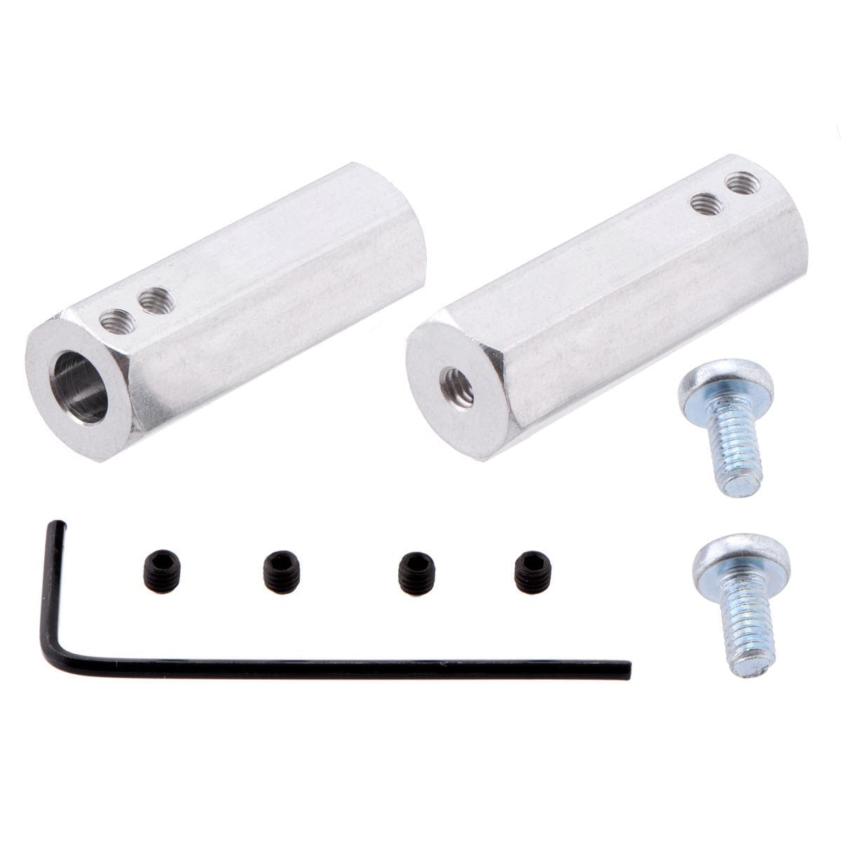 12mm Hex Wheel Adapter for 6mm Shafts - Extended (2-Pack) by Pololu - The Pi Hut
