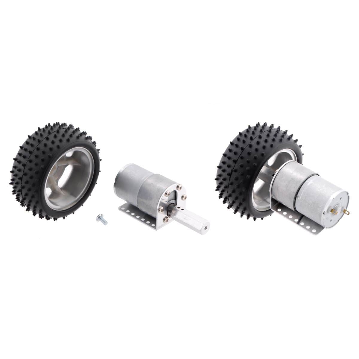 12mm Hex Wheel Adapter for 6mm Shafts - Extended (2-Pack) by Pololu - The Pi Hut