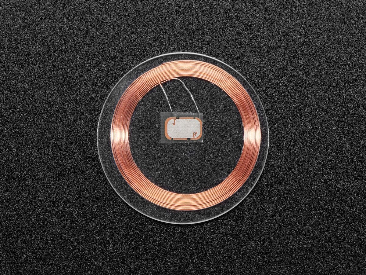 13.56MHz RFID/NFC Clear Tag - Classic 1K by The Pi Hut - The Pi Hut