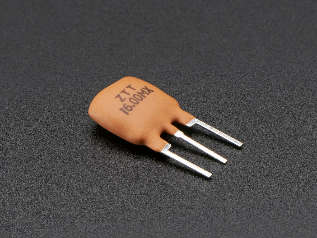 16 MHz Ceramic Resonator / Oscillator by The Pi Hut - The Pi Hut