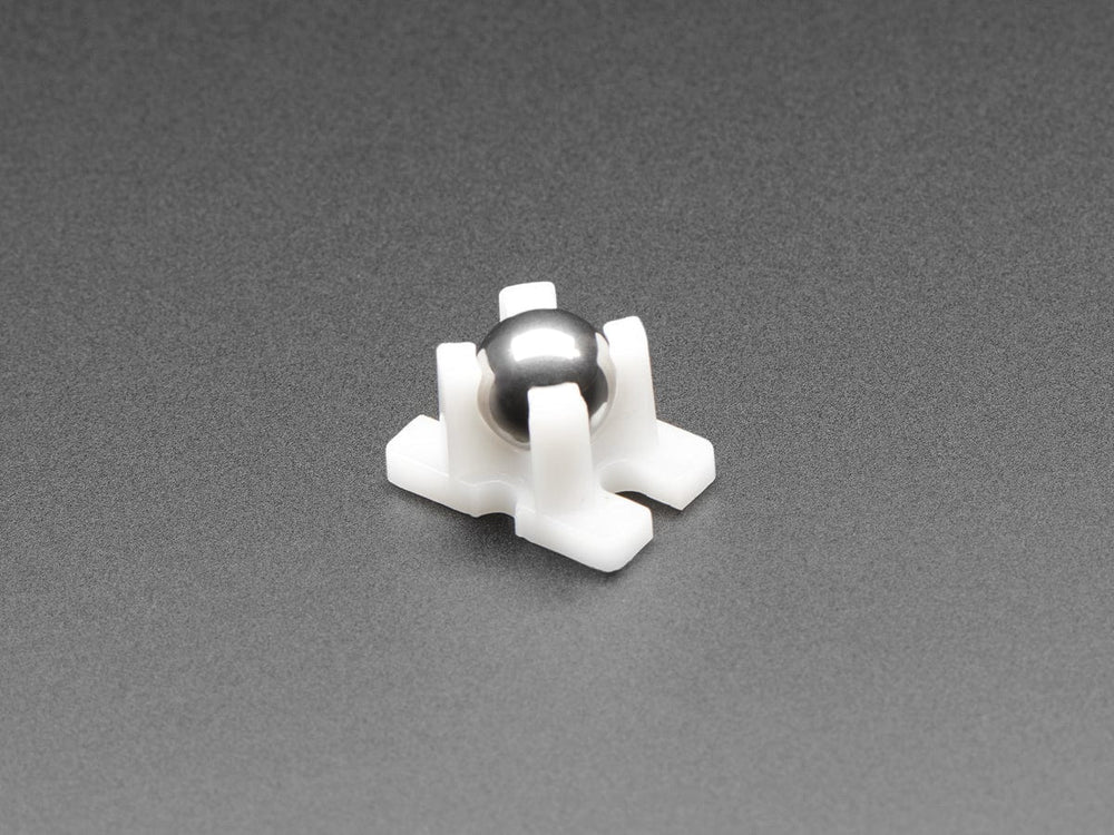 16mm Height Metal Caster Bearing Wheel by The Pi Hut - The Pi Hut