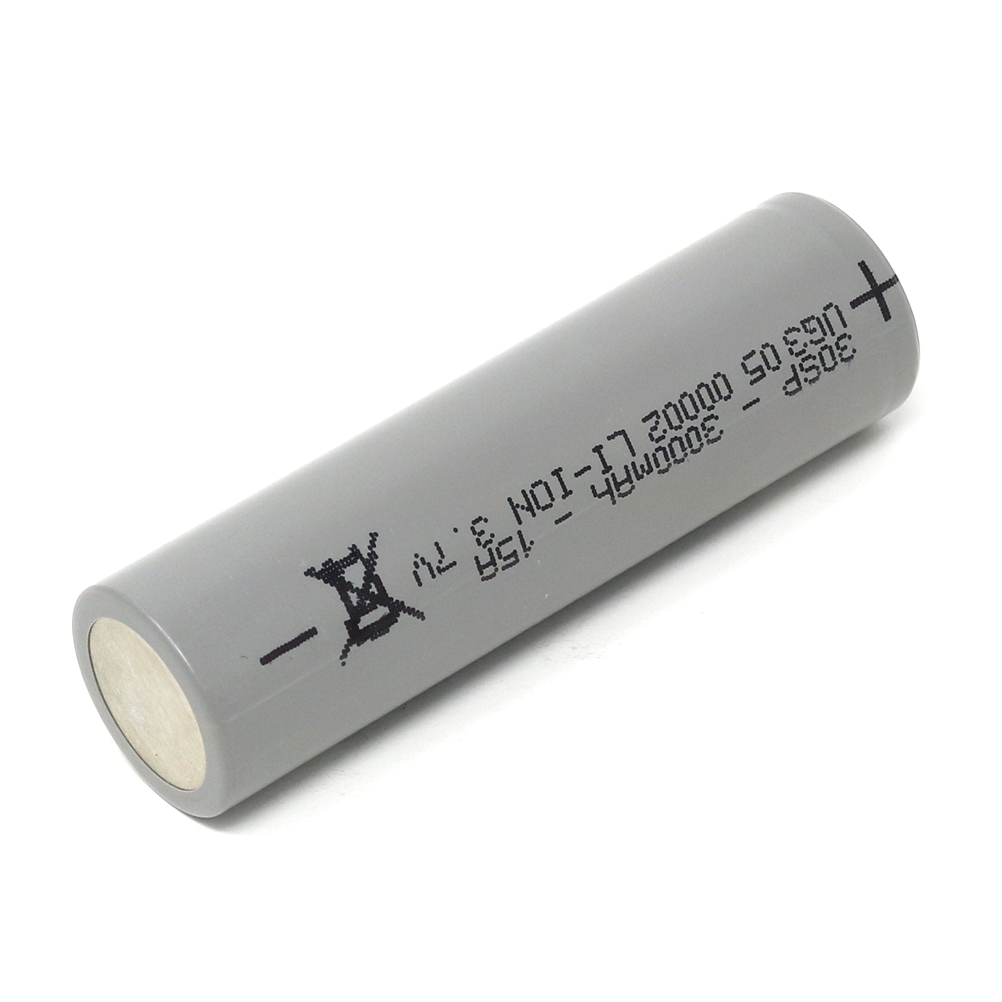 18650 Lithium-ion Rechargeable Cell - 3000mAh 3.7V 15A by The Pi Hut - The Pi Hut