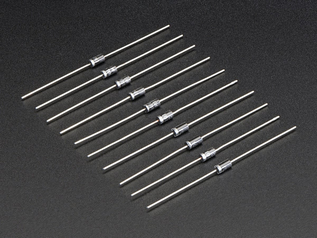 1N4001 Diode - 10 pack by The Pi Hut - The Pi Hut