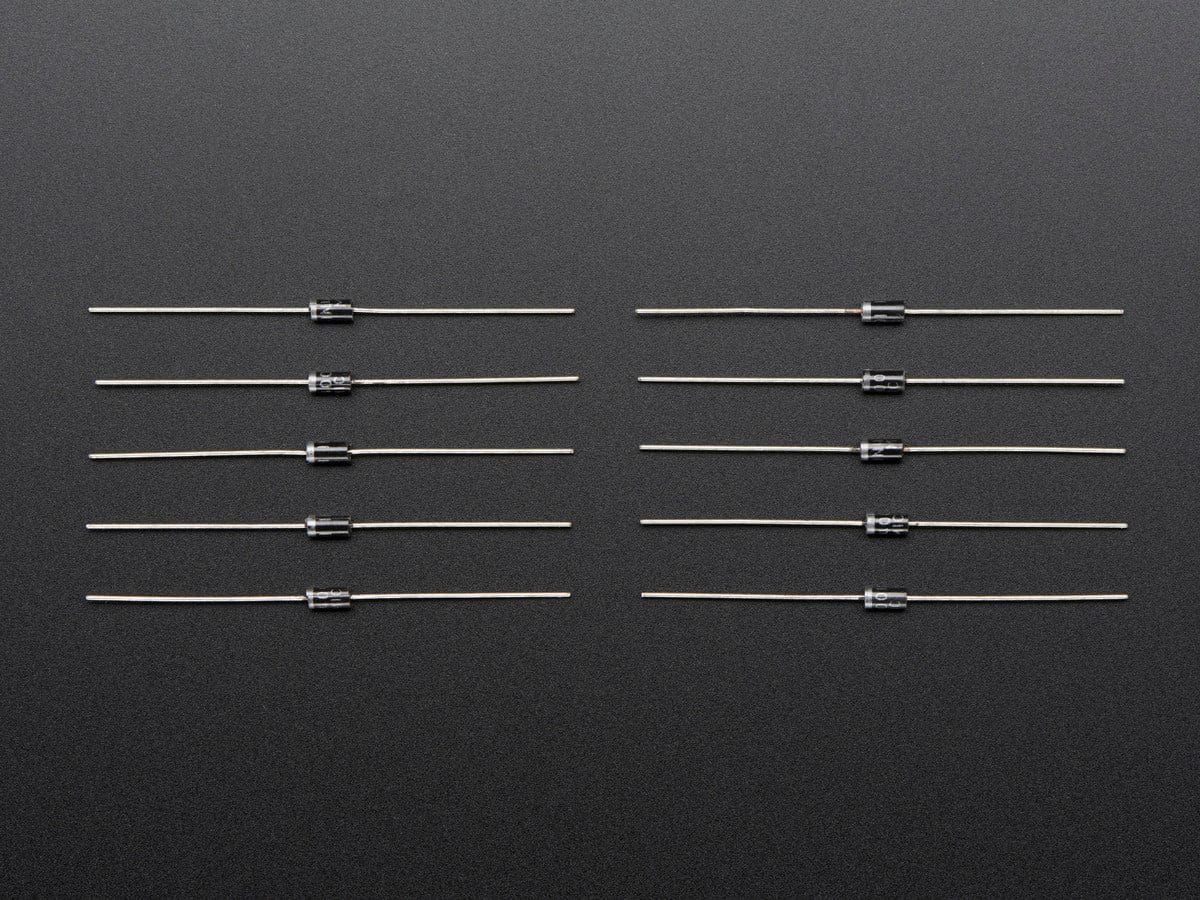 1N4001 Diode - 10 pack by The Pi Hut - The Pi Hut