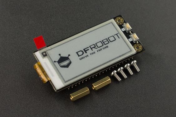 2.13" E-ink Display Module for Raspberry Pi by DFRobot - The Pi Hut