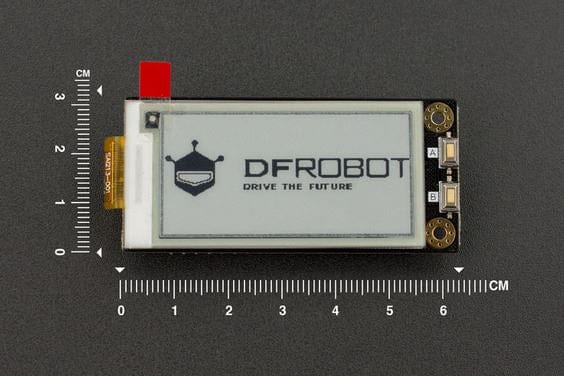 2.13" E-ink Display Module for Raspberry Pi by DFRobot - The Pi Hut