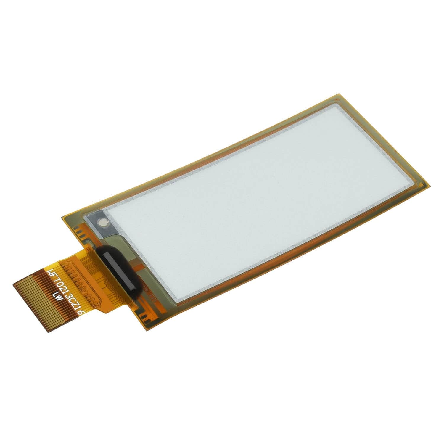 2.13" Flexible E-Paper Display Module for Raspberry Pi Pico (Black/White) (212×104) by Waveshare - The Pi Hut