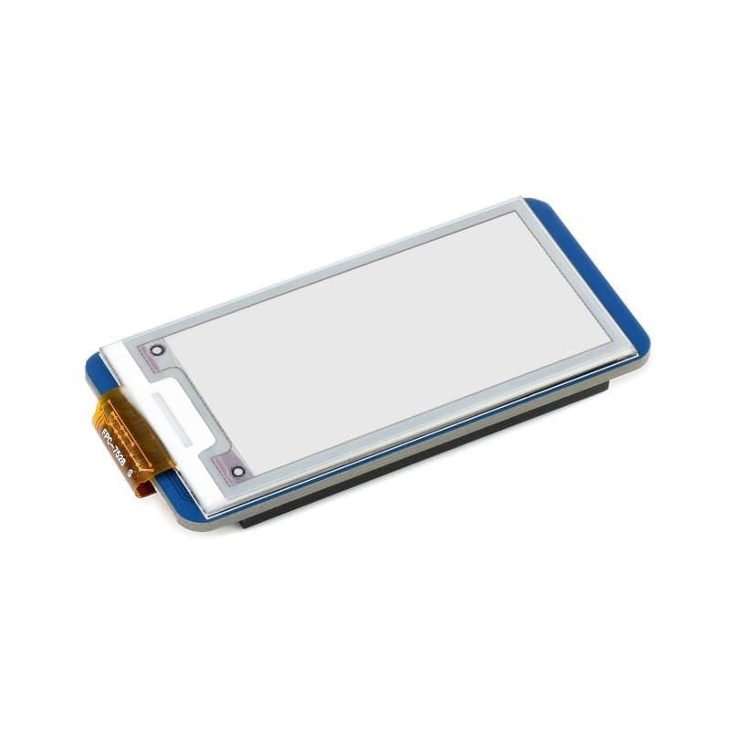 2.13" Red/Black/White E-Ink E-Paper Display Module for Raspberry Pi Pico (212×104) by Waveshare - The Pi Hut