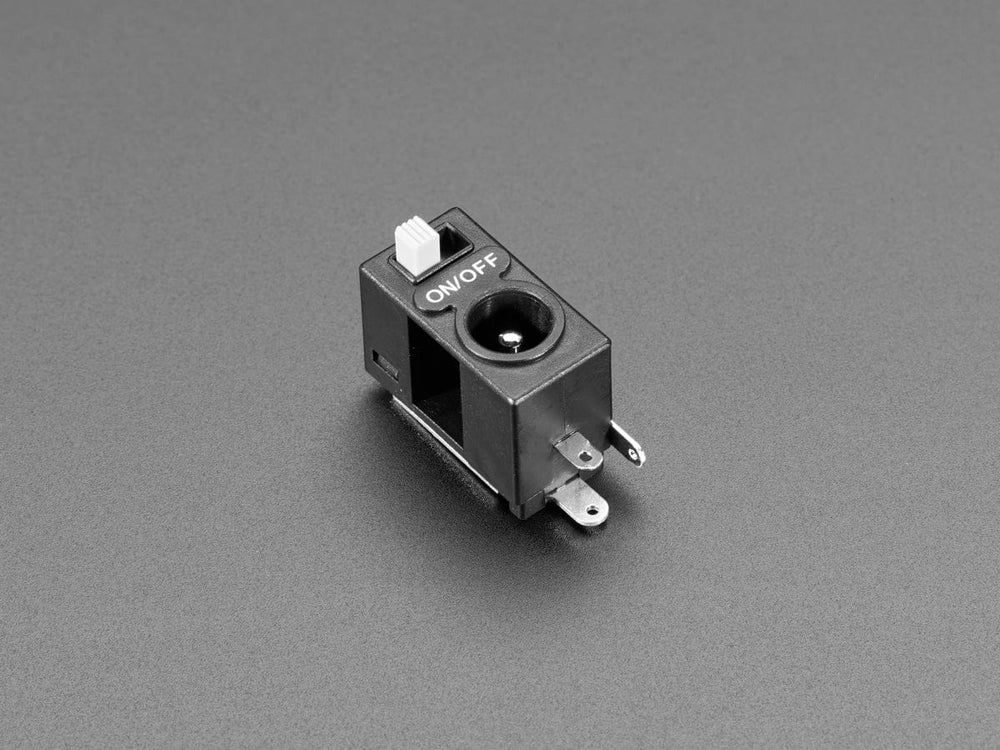 2.1mm DC Power Jack with Slide Switch by The Pi Hut - The Pi Hut