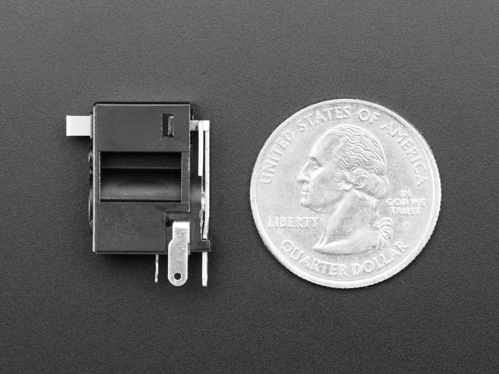 2.1mm DC Power Jack with Slide Switch by The Pi Hut - The Pi Hut