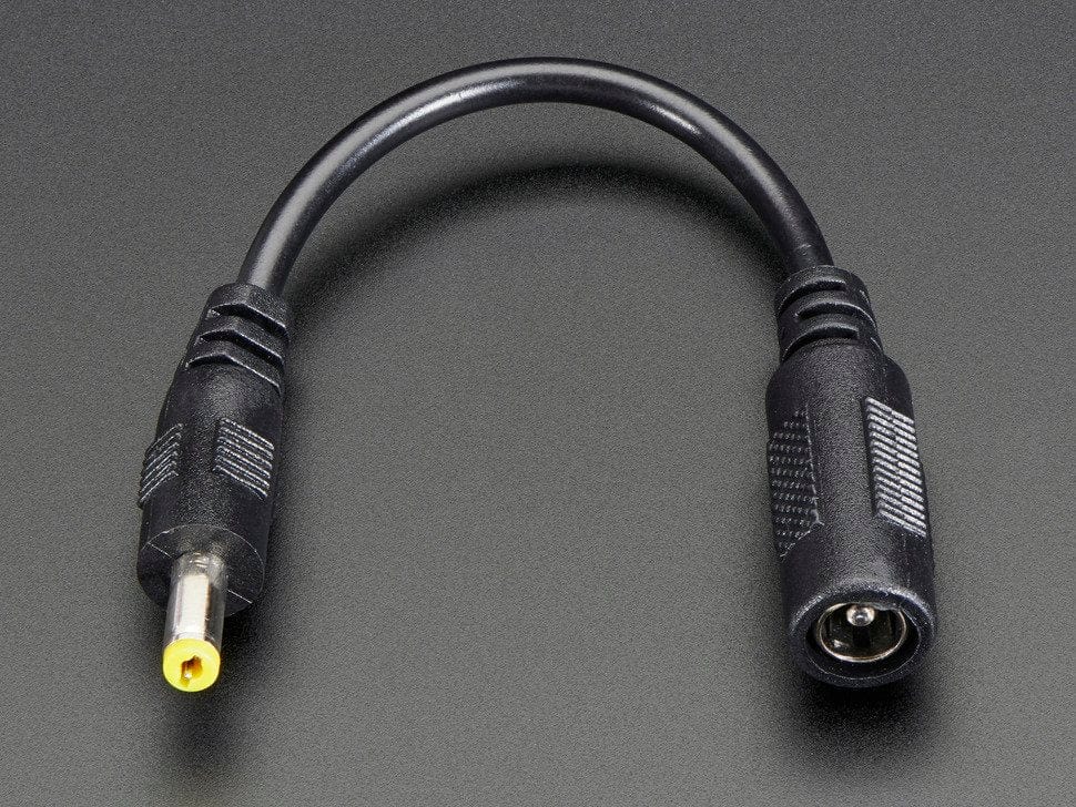 2.1mm to 1.7mm DC jack adapter by The Pi Hut - The Pi Hut