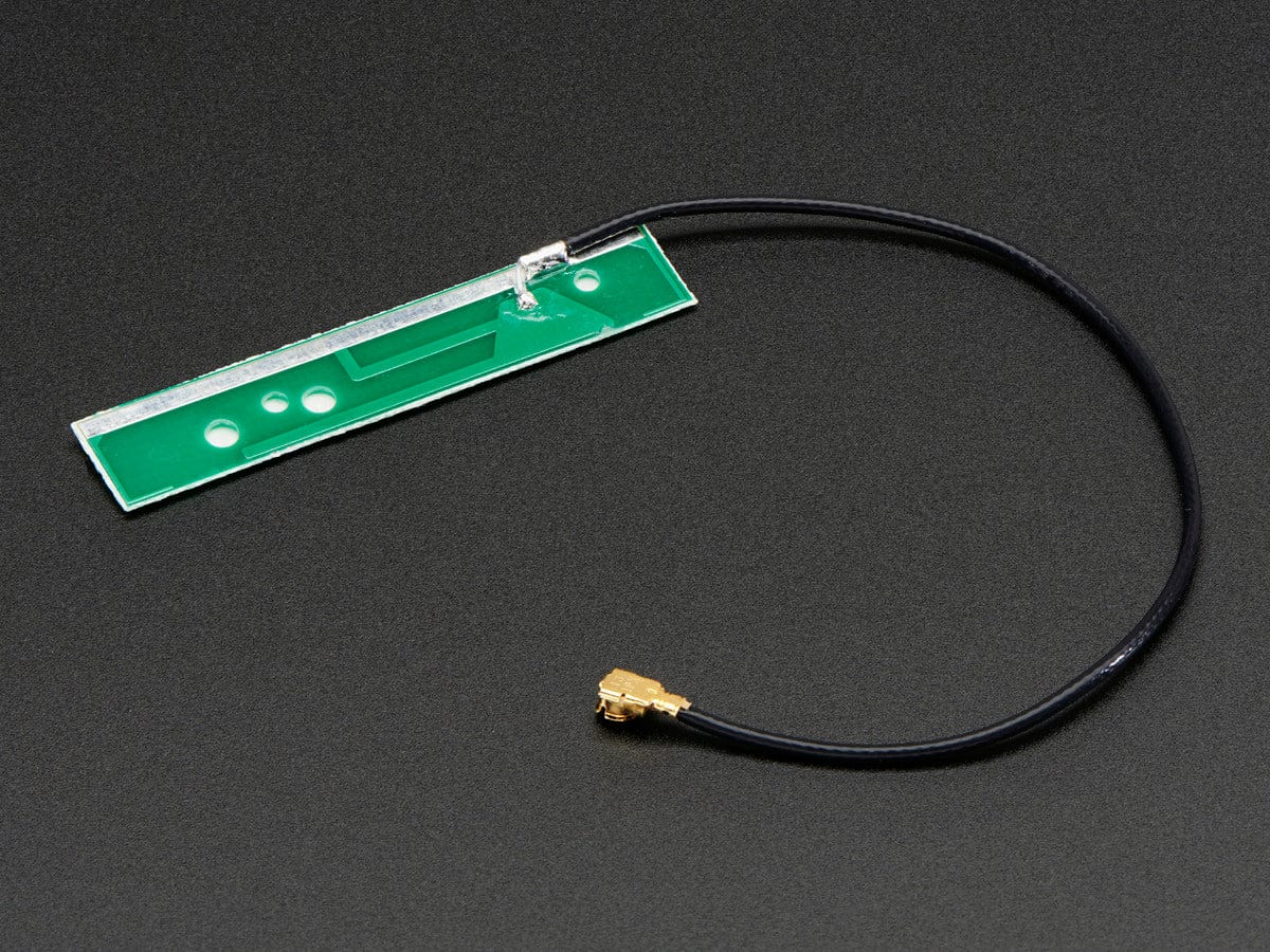 2.4GHz Mini Flexible WiFi Antenna with uFL Connector (100mm) by The Pi Hut - The Pi Hut