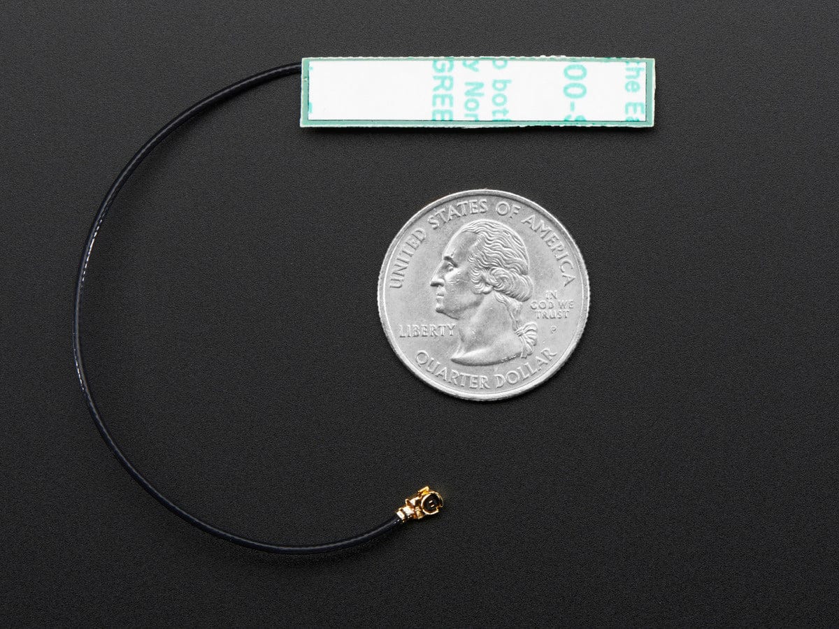 2.4GHz Mini Flexible WiFi Antenna with uFL Connector (100mm) by The Pi Hut - The Pi Hut