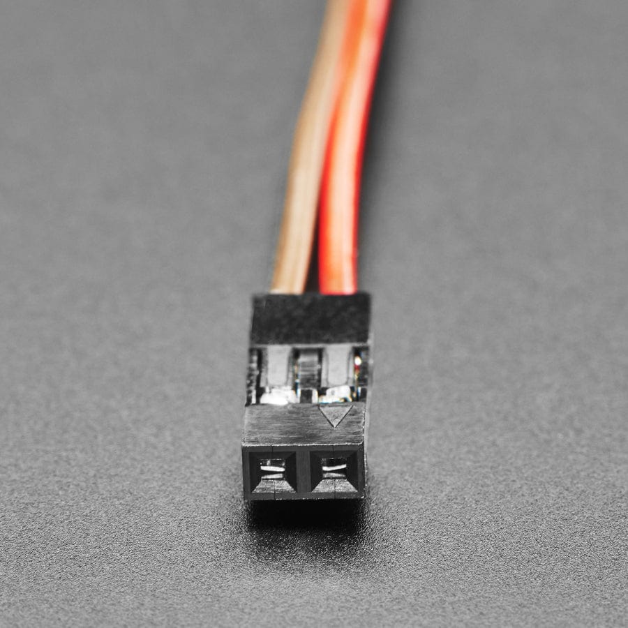 2.54mm 0.1" Pitch 2-pin Jumper Cable - 20cm long by The Pi Hut - The Pi Hut