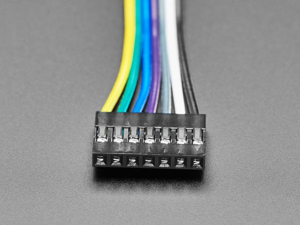 2.54mm 0.1" Pitch 7-pin Jumper Cable - 20cm long by The Pi Hut - The Pi Hut