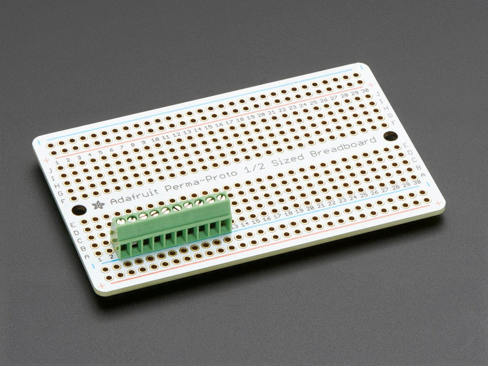 2.54mm/0.1" Pitch Terminal Block - 10-pin by The Pi Hut - The Pi Hut
