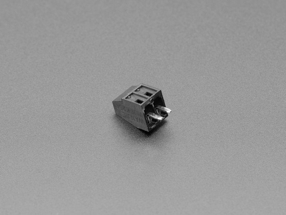 2.54mm/0.1" Pitch Terminal Block - 2-pin by The Pi Hut - The Pi Hut