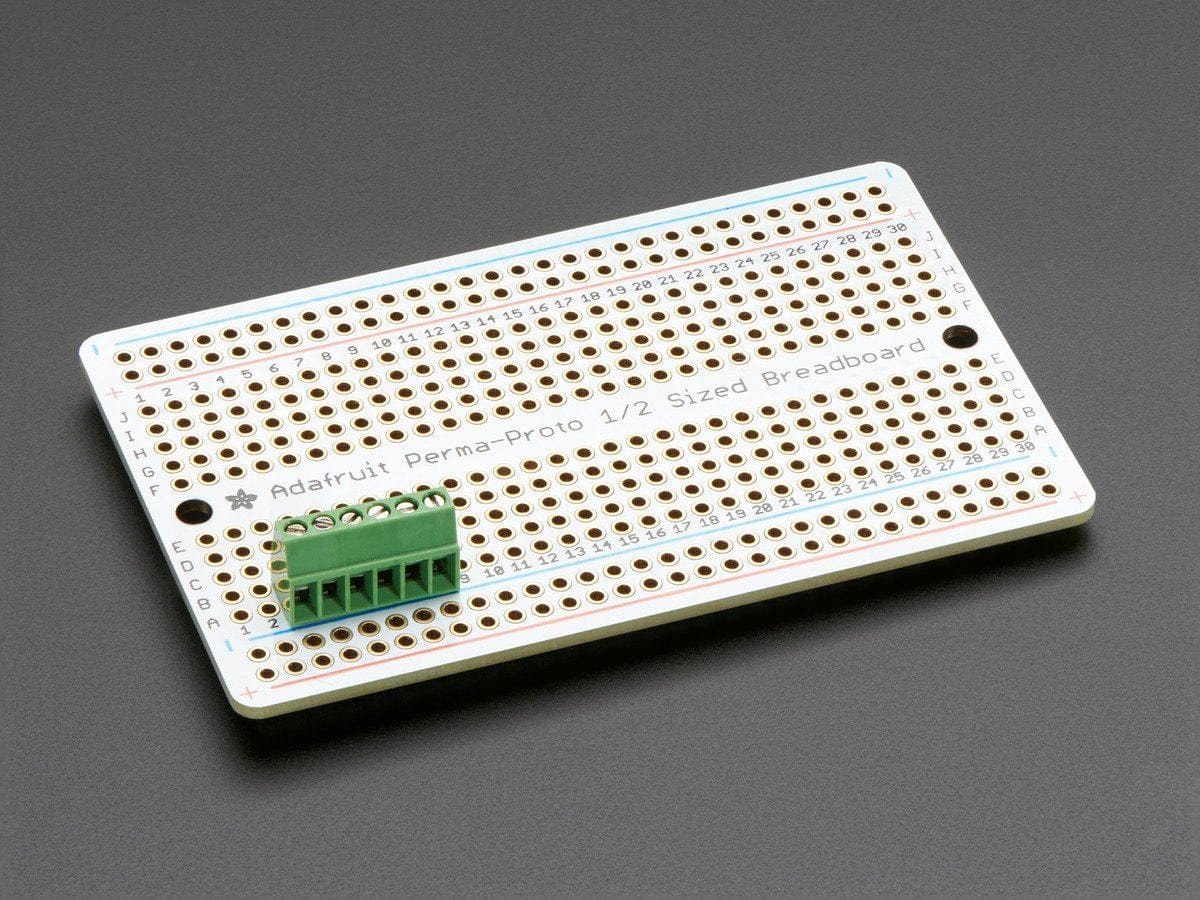 2.54mm/0.1" Pitch Terminal Block - 6-pin - The Pi Hut