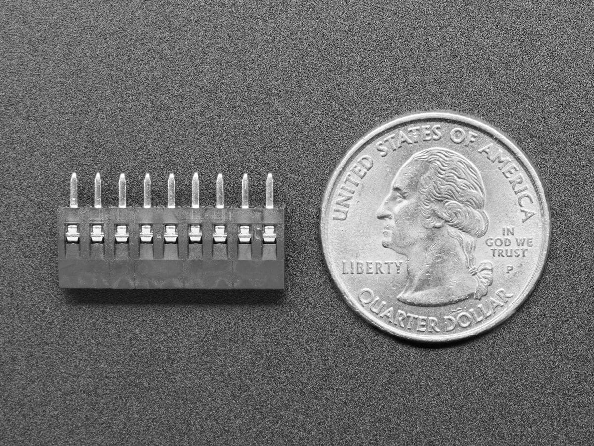 2.54mm/0.1" Pitch Terminal Block - 9-pin by The Pi Hut - The Pi Hut