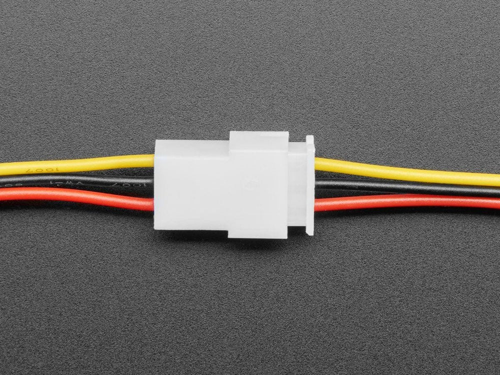 2.5mm Pitch 3-pin Cable Matching Pair - JST XH Compatible by The Pi Hut - The Pi Hut