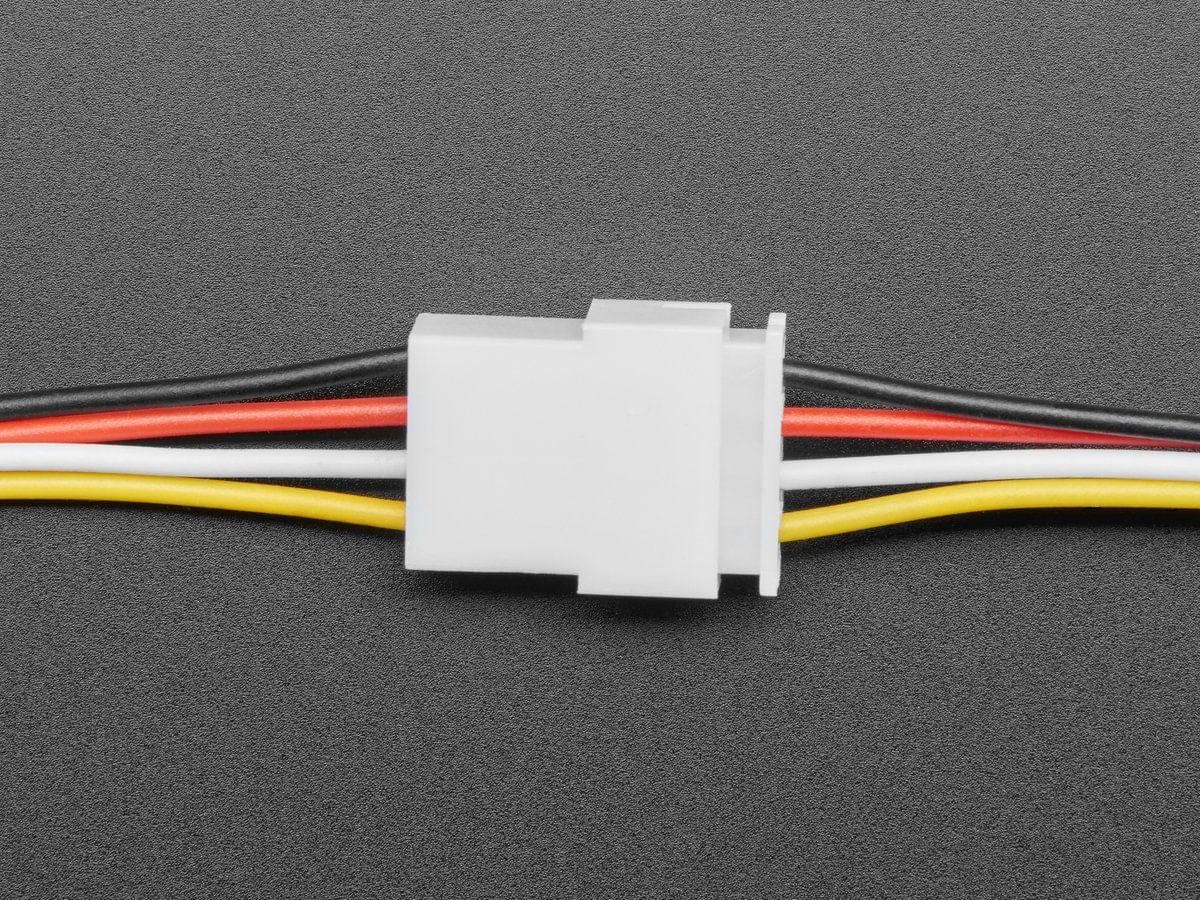 2.5mm Pitch 4-pin Cable Matching Pair - JST XH compatible by The Pi Hut - The Pi Hut