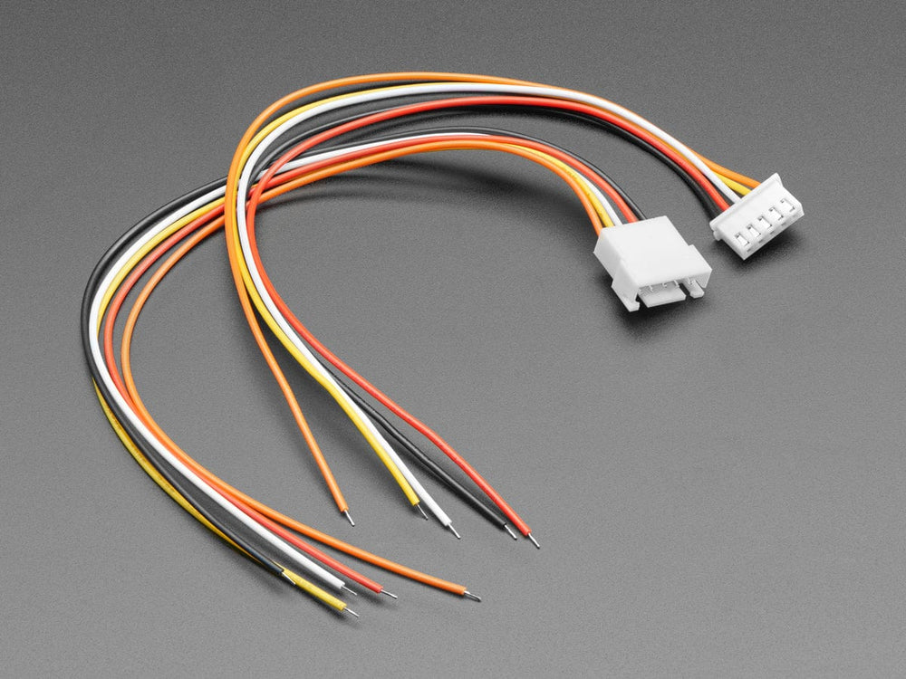 2.5mm Pitch 5-pin Cable Matching Pair - JST XH compatible by The Pi Hut - The Pi Hut