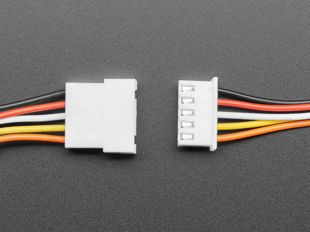 2.5mm Pitch 5-pin Cable Matching Pair - JST XH compatible by The Pi Hut - The Pi Hut