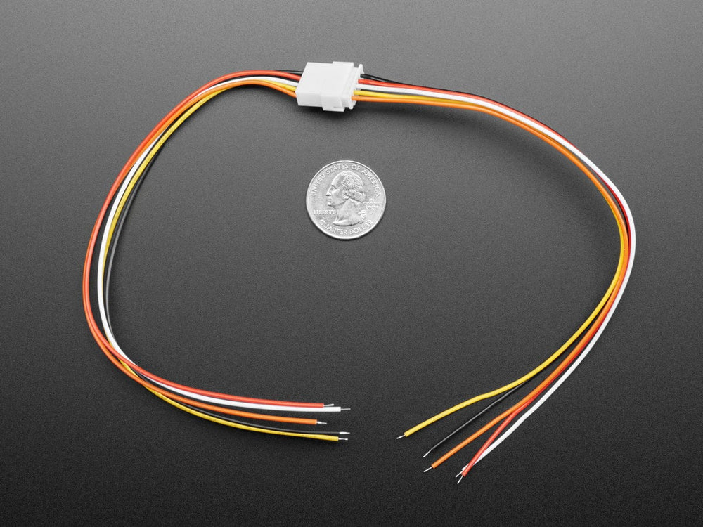 2.5mm Pitch 5-pin Cable Matching Pair - JST XH compatible by The Pi Hut - The Pi Hut