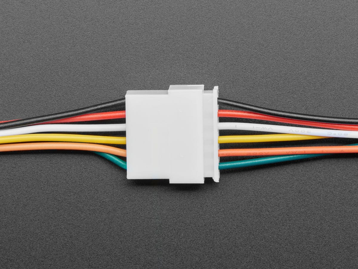 2.5mm Pitch 6-pin Cable Matching Pair - JST XH compatible by The Pi Hut - The Pi Hut