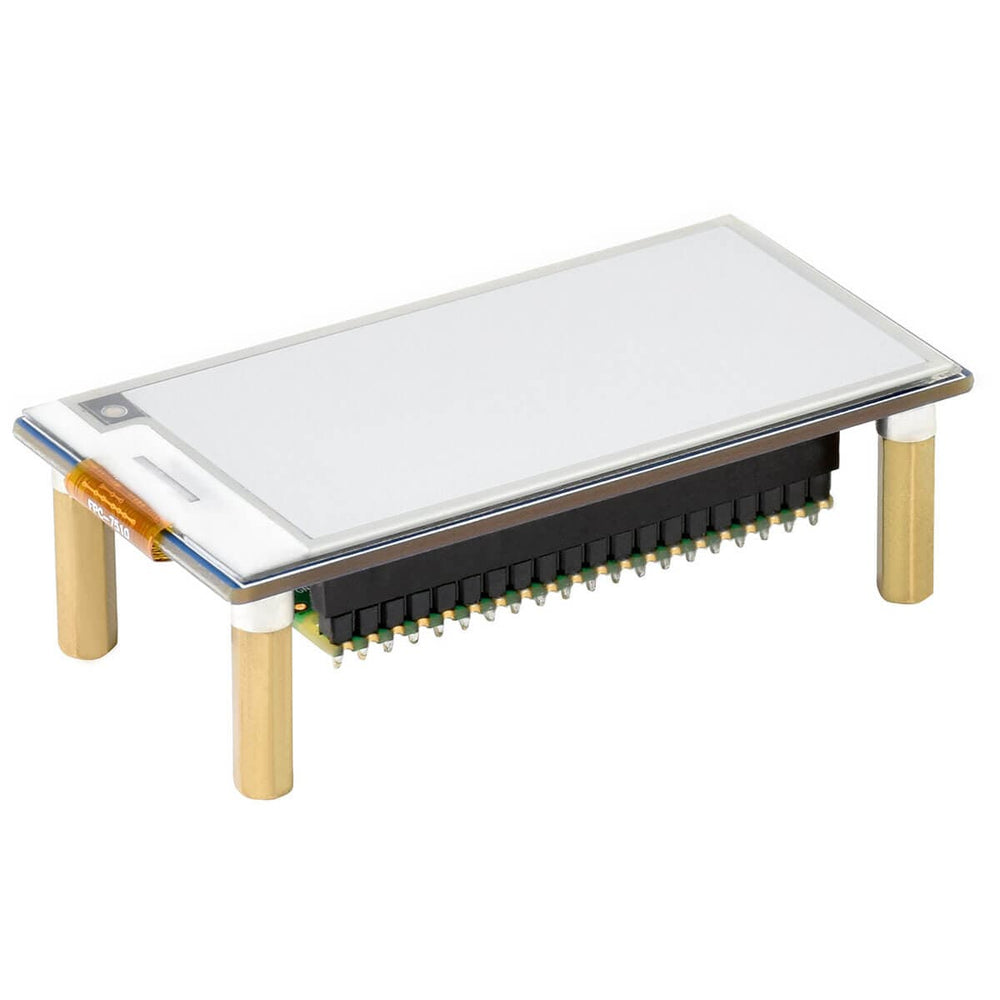 2.66" E-Paper Display Module for Raspberry Pi Pico (Black/White) (296×152) - The Pi Hut