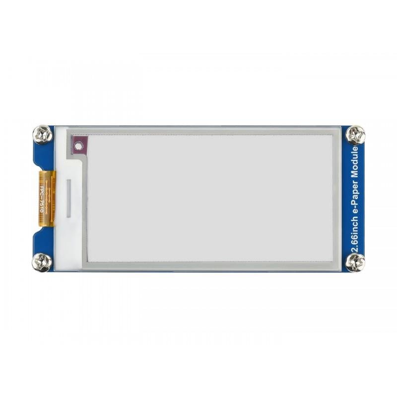 2.66" Red/Black/White E-Ink Display Module (B) (296x152) by Waveshare - The Pi Hut
